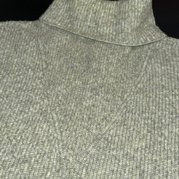 Ted Baker Light Green/grey Turtleneck Sweater wool blend - Picture 3 of 10